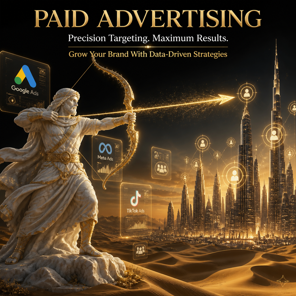 Paid advertising management Google Ads Facebook Ads Dubai